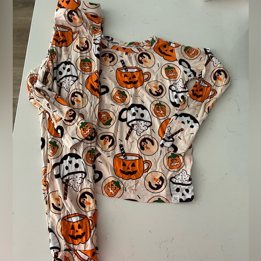 Halloween Pumpkin Cookies Bamboo Pajamas